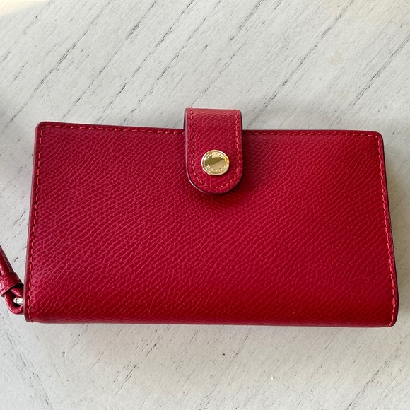 Coach Boxed Phone Wristlet - Picture 1 of 11